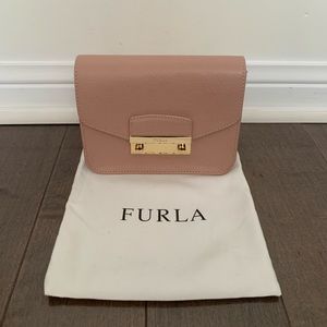 Authentic Pink Furla Mini Metropolis Bag | Mini crossbody Bag | Small purse
